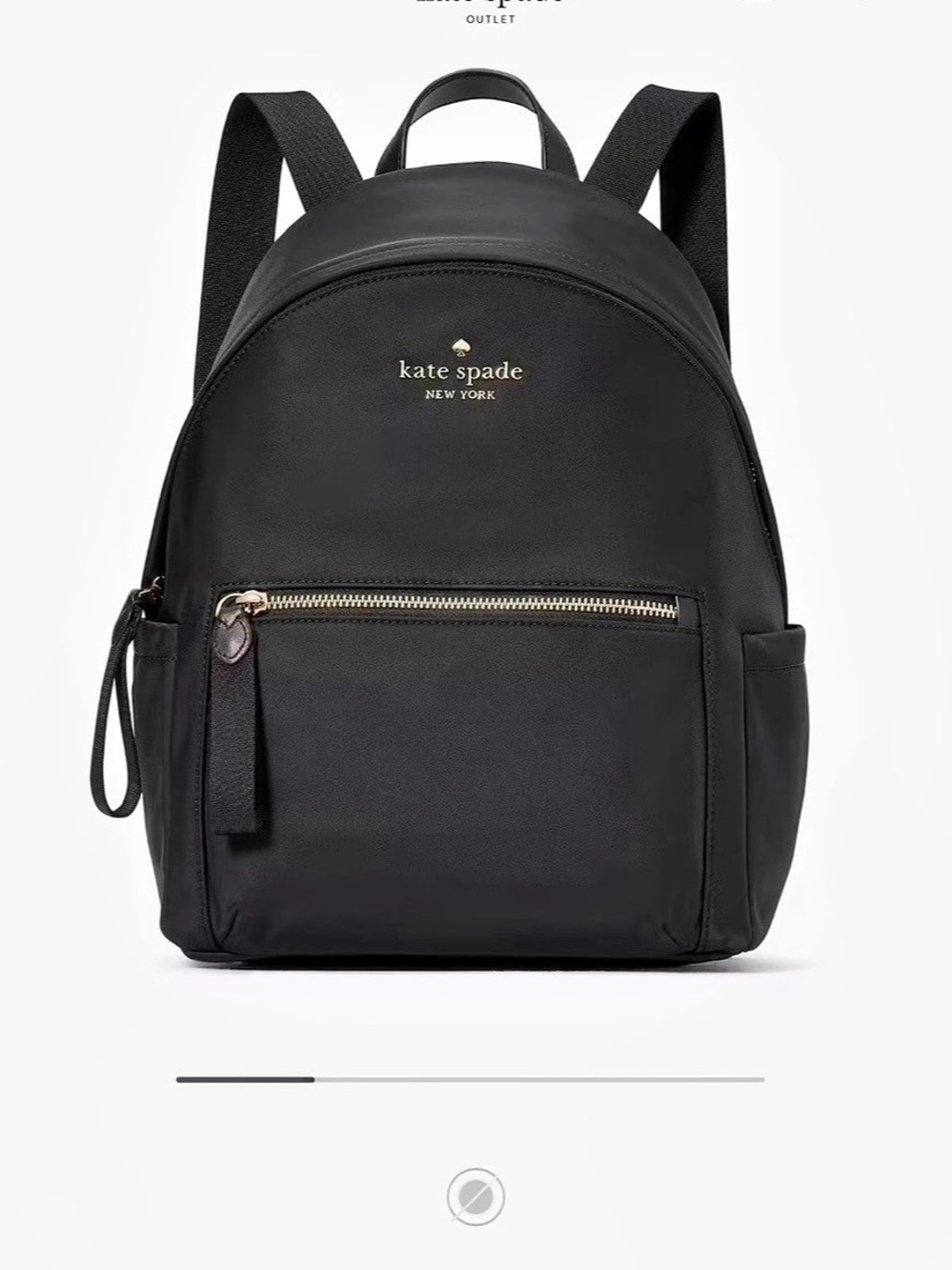 Kate Spade Chelsea Medium Backpack in Black